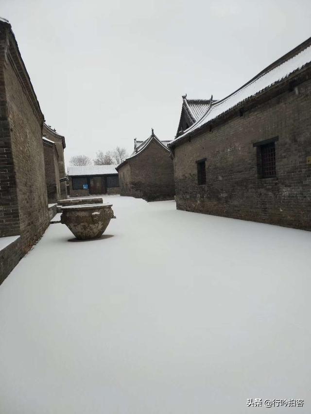 当马氏庄园遇上雪，便惊艳了整个安阳城