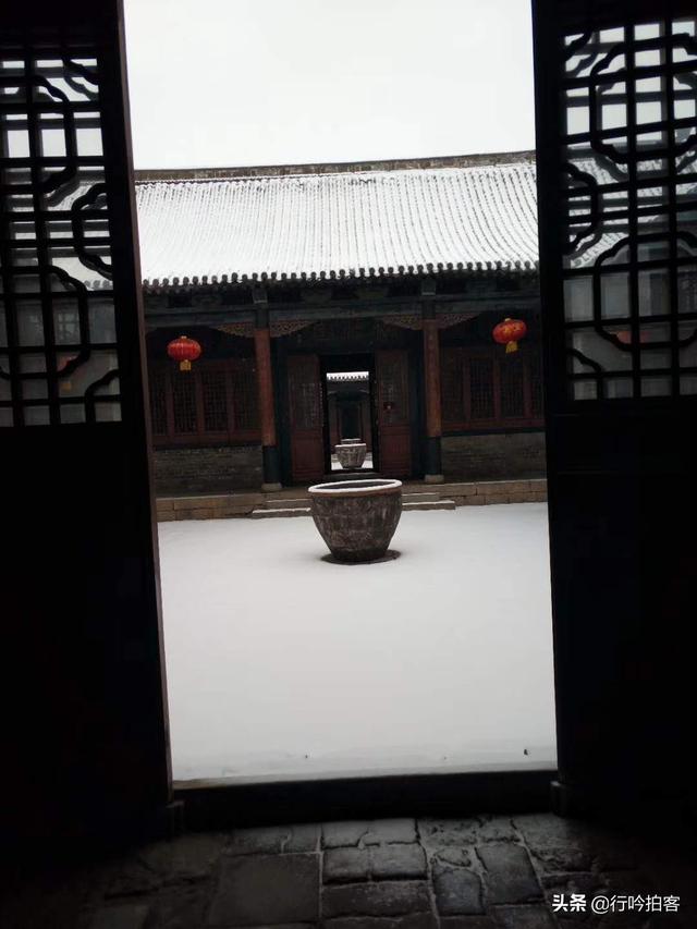 当马氏庄园遇上雪，便惊艳了整个安阳城