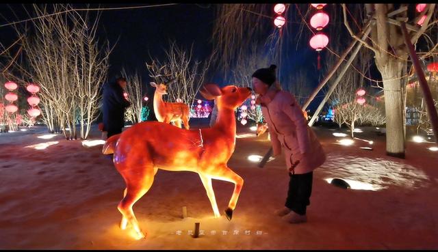 吉林首家沉浸式冰雪度假区知北村，无门票年味足，游客：太好玩了