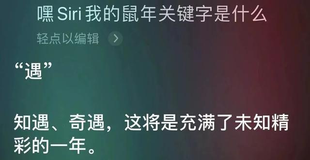 在线算命云测字…厉害了我的Siri